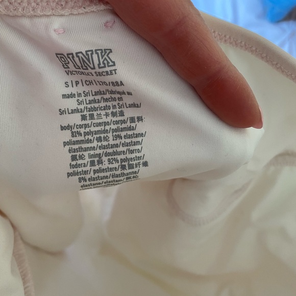 PINK one piece bathing suit - Picture 4 of 4